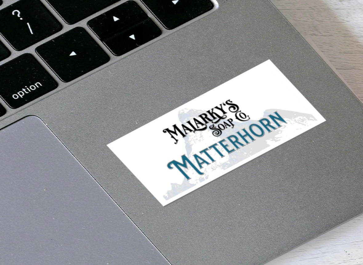 Malarky’s 1.5” x 3” Matterhorn Sticker