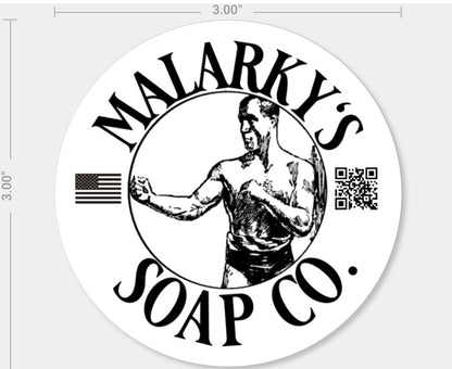 Malarky’s 3” x 3” OG Retired Sticker